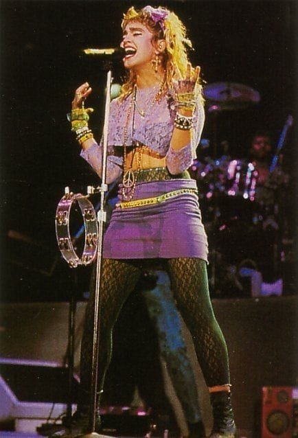 madona outfit 80s